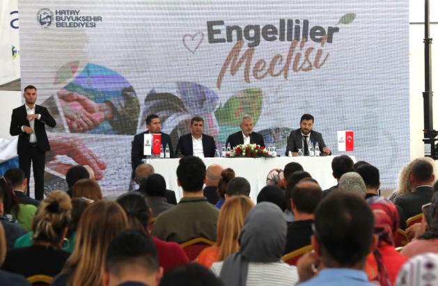 HATAYDA TARİHİ ADIM ENGELLİLER ARTIK KARAR MASASINDA